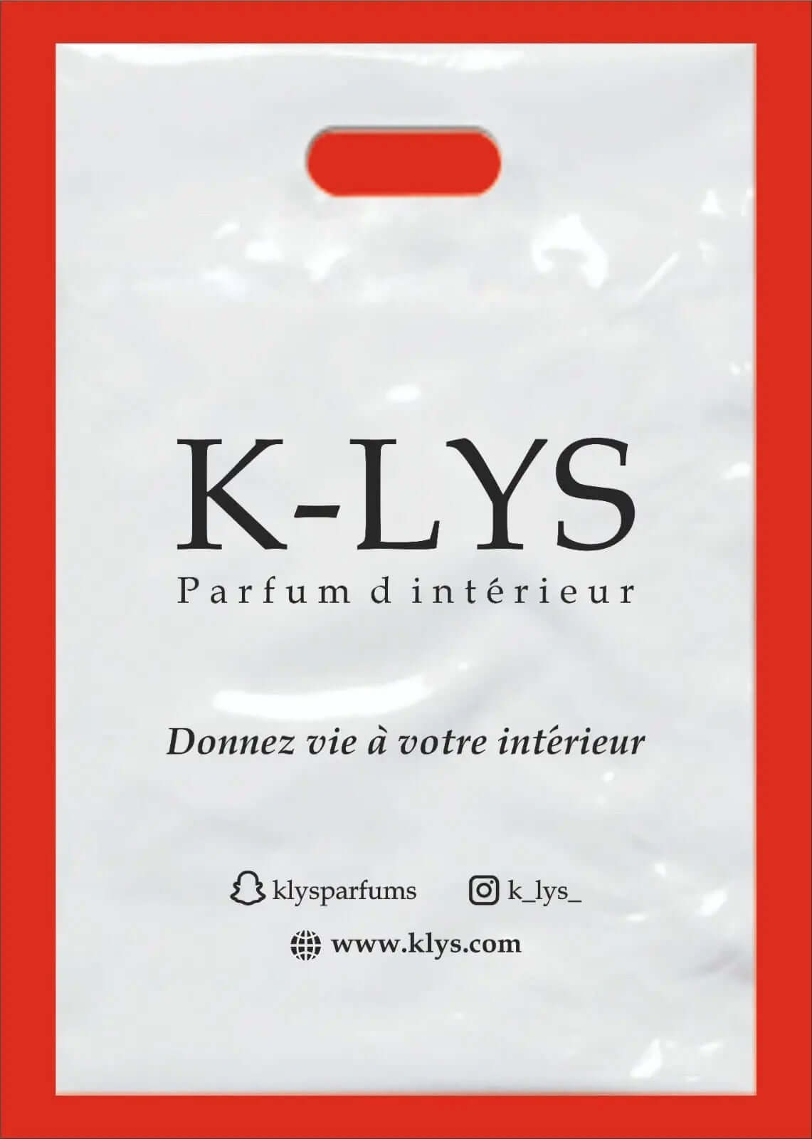 Sac plastique personnalisé - CréaBySana