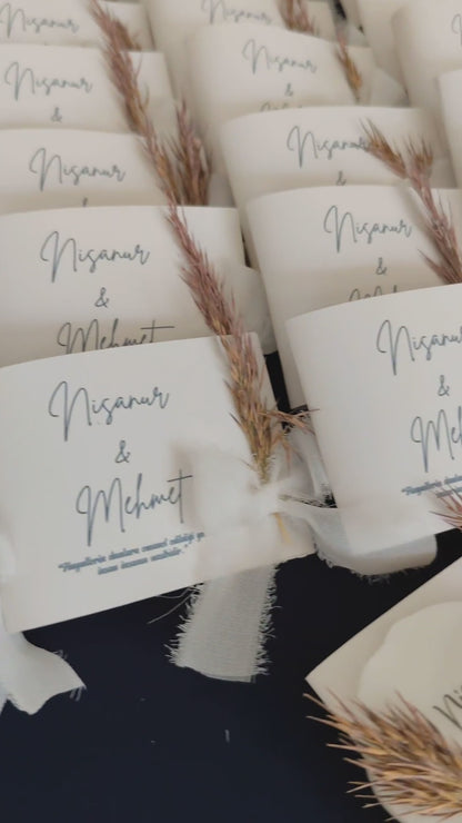 Magnet pampas mariage